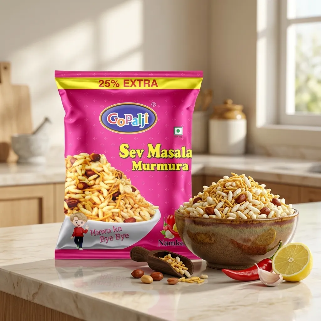 Gopalji Sev Masala Murmura Namkeen